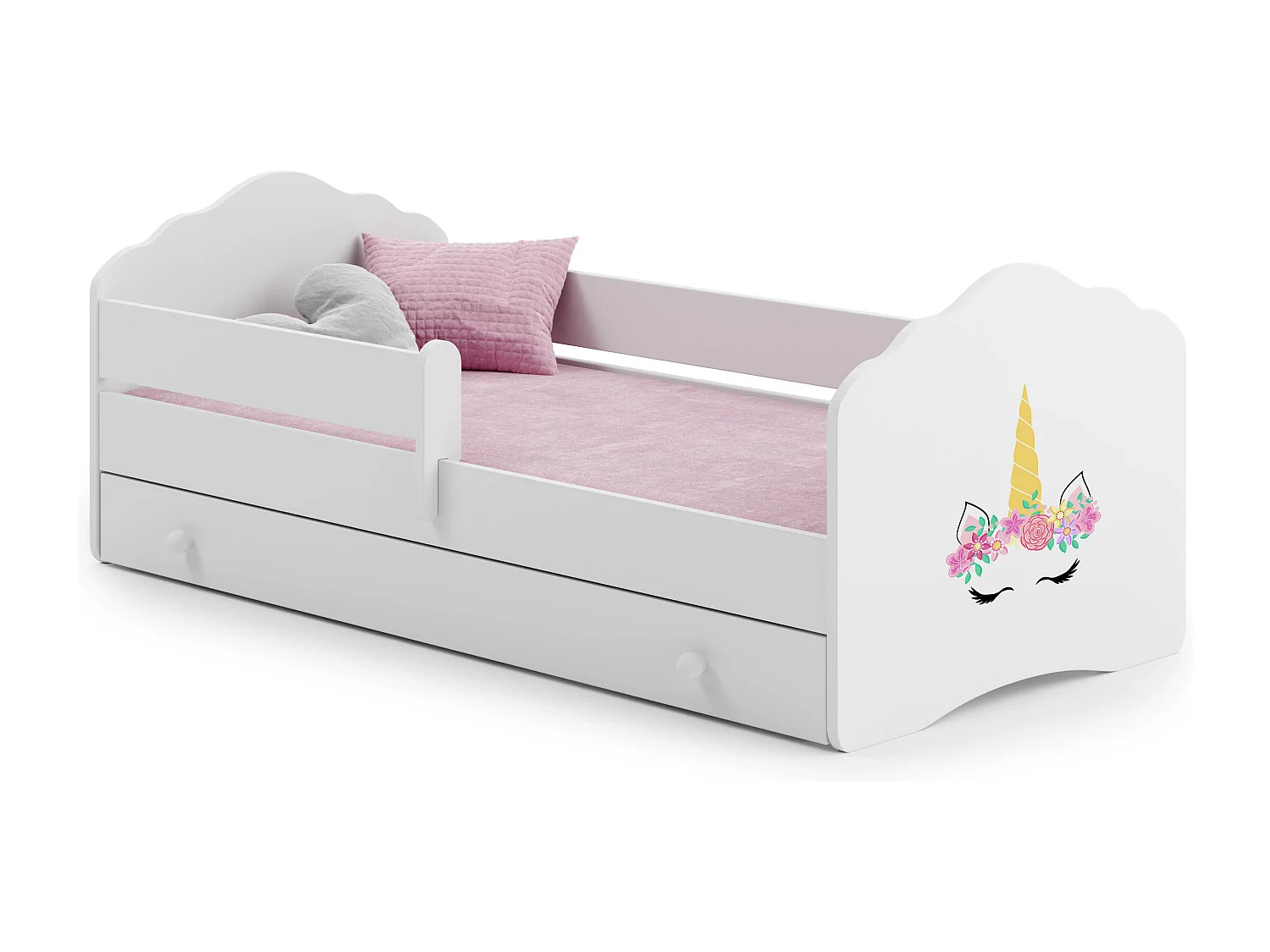 Cama Infantil FALA KSB015 78x144x65 Blanco