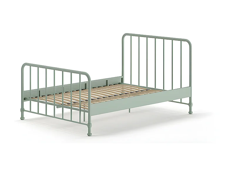Letto BRONXX BF009 140x200 cm Verde