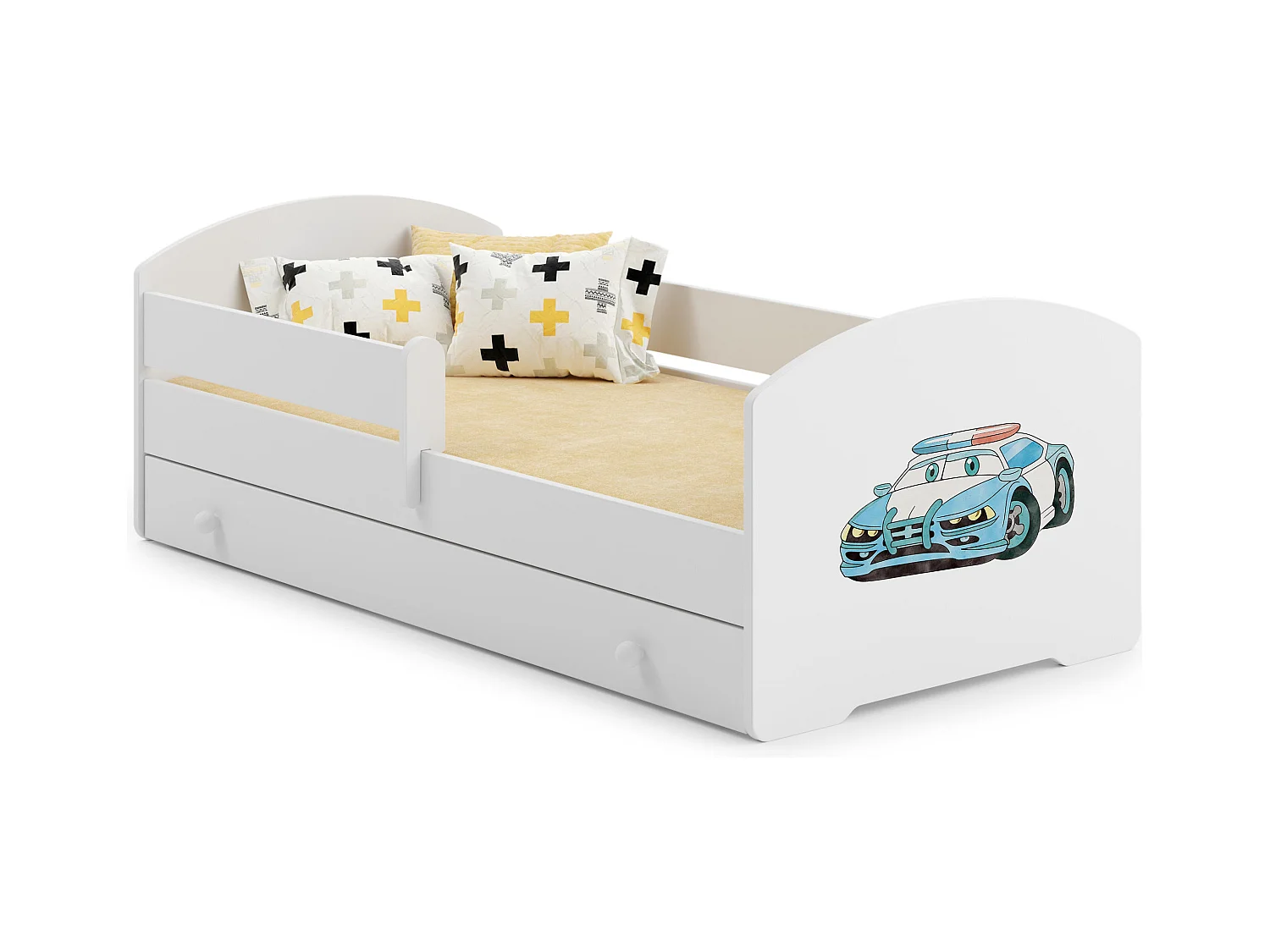 Lit Enfant LUK KSB015 77x144x56 Blanc