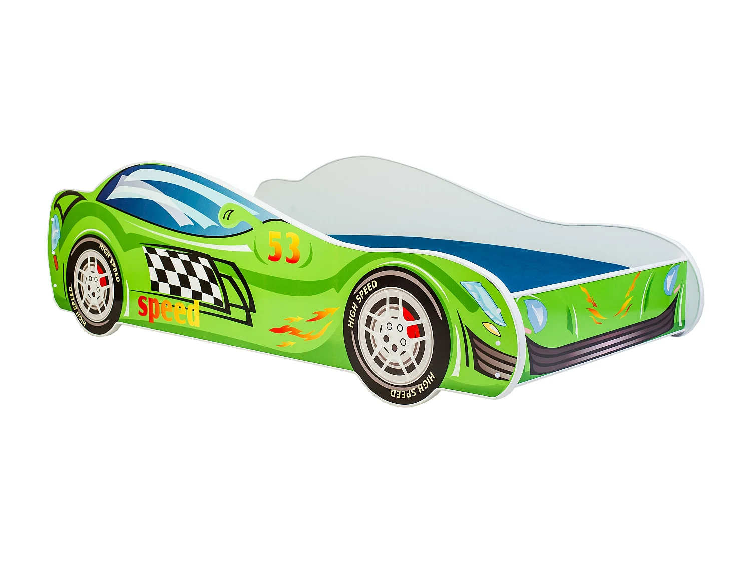 Lit Enfant CAR KSB015 74x150x44 Vert