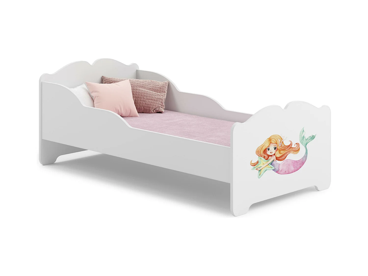 Lit Enfant ANNA KSB001 85x164x63 Blanc