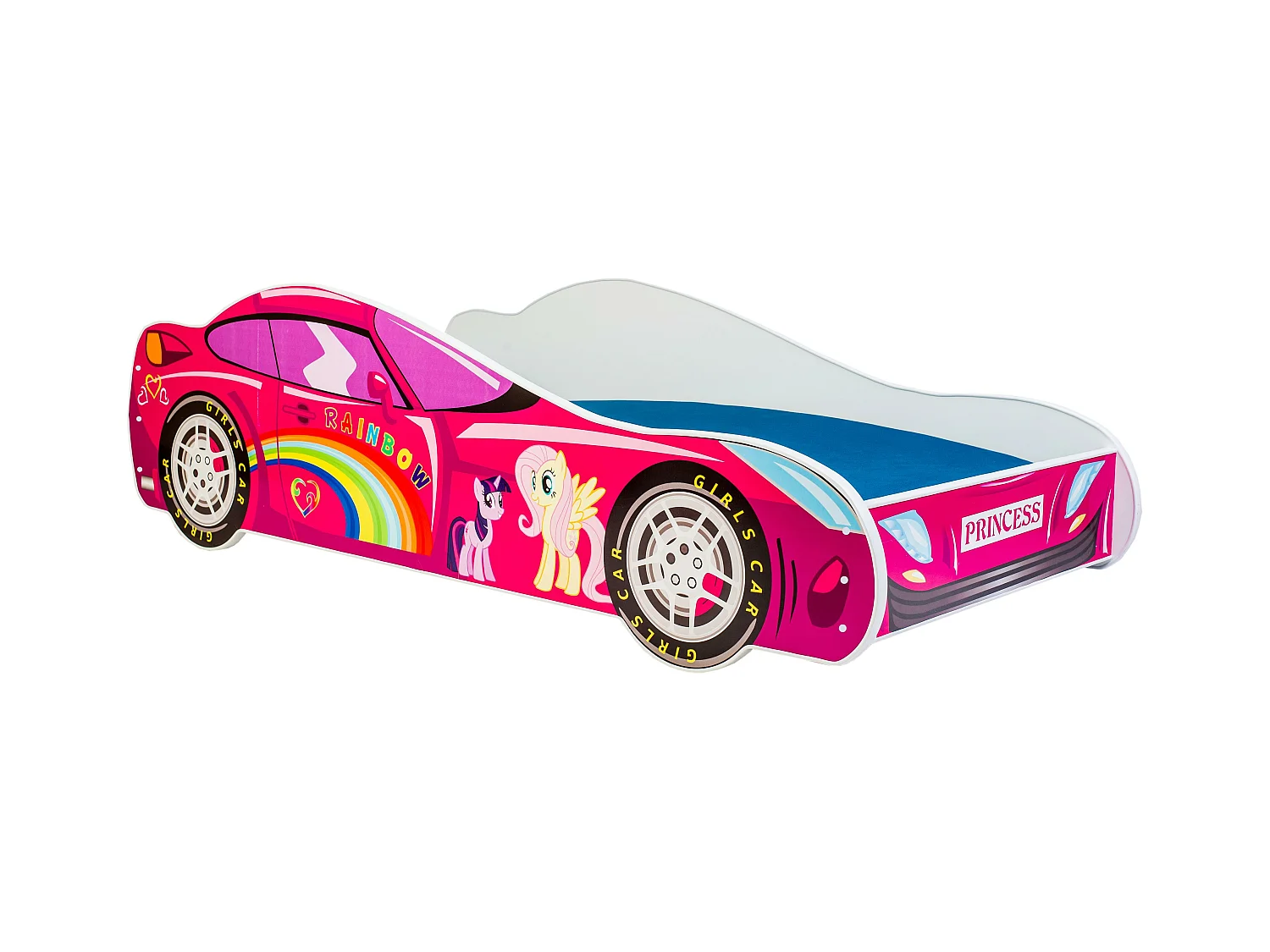 Lit Enfant CAR KSB015 74x150x44 Rose