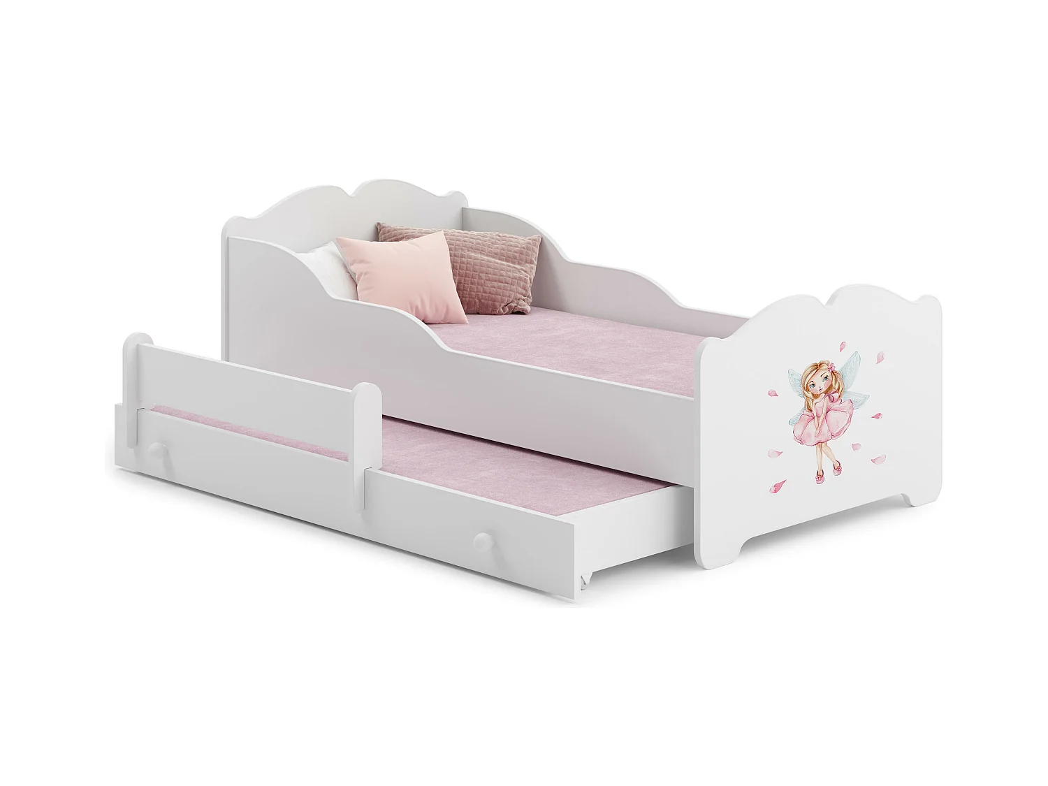 Lit Enfant ANNA KSB001 85x164x63 Blanc