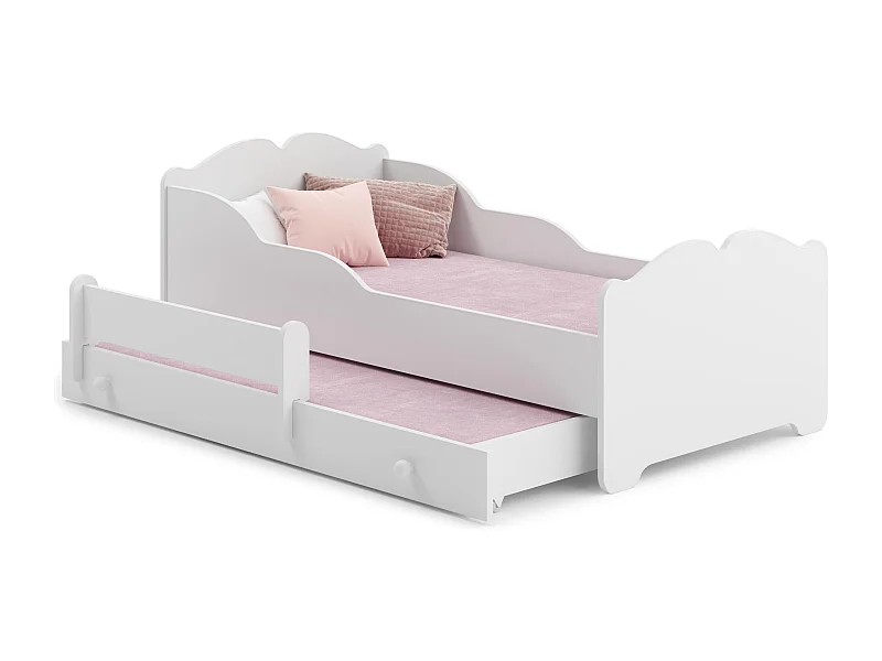 Bed ANNA KSB001 85x164x63 Wit