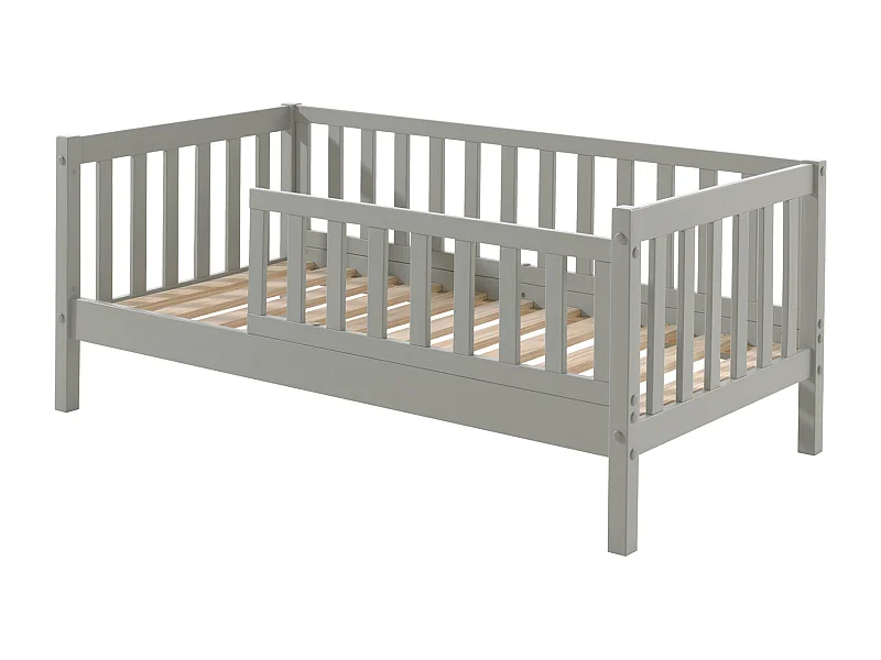 Bed PEUTERBED KSB015 76x148x60 Grijs