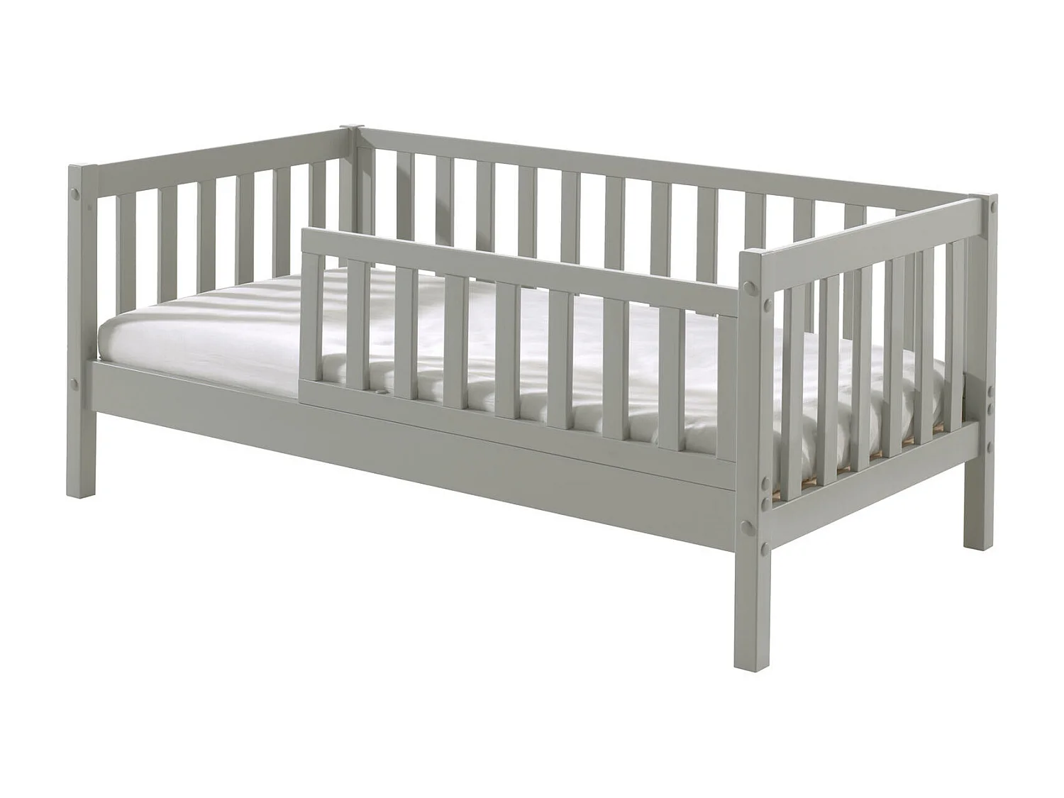 Bed PEUTERBED KSB015 76x148x60 Grijs