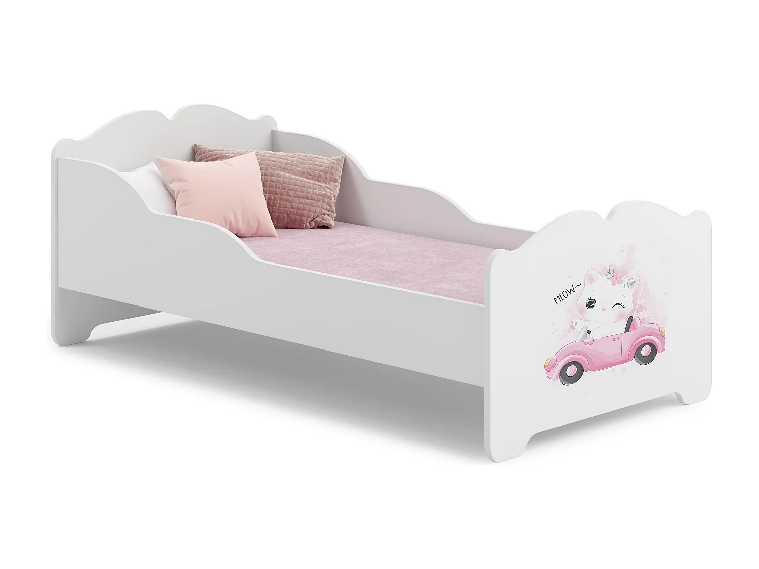 Lit Enfant ANNA KSB001 85x164x63 Blanc
