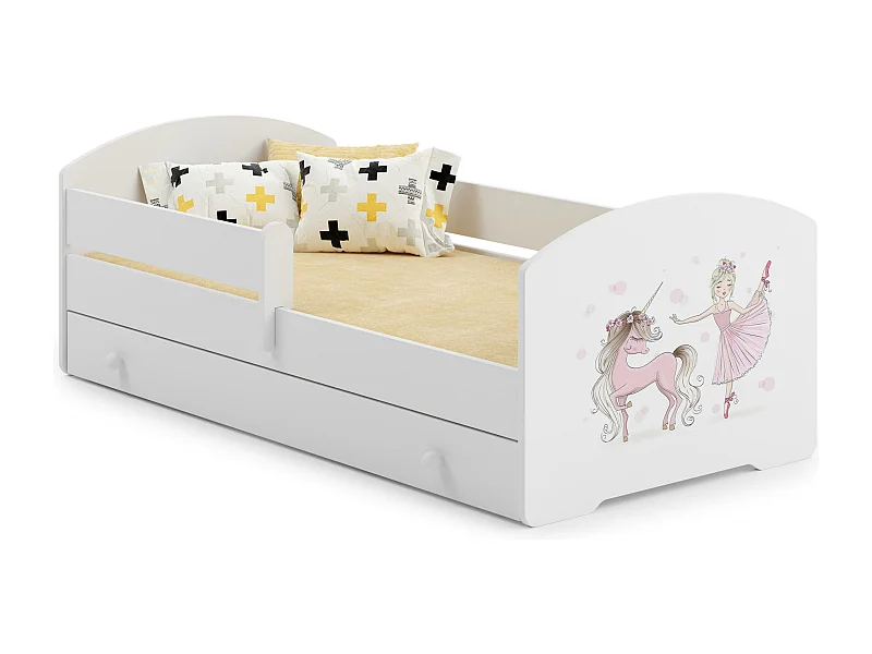 Cama Infantil LUK KSB015 77x144x56 Blanco