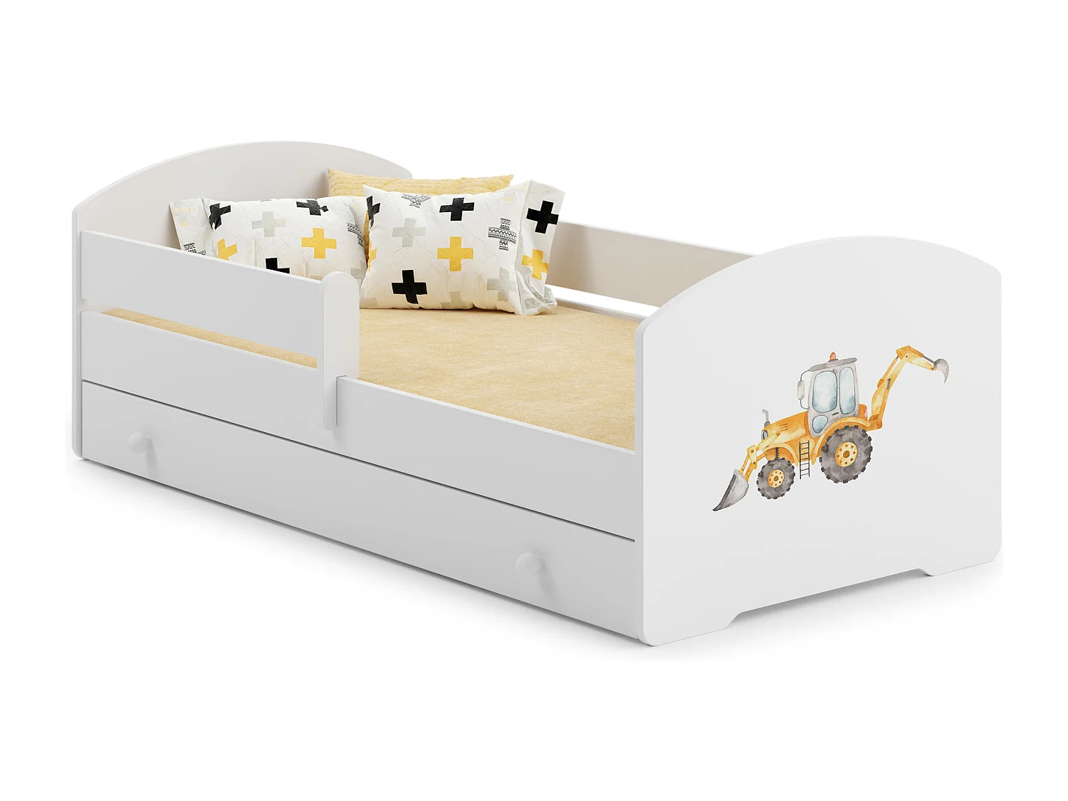 Cama Infantil LUK KSB015 77x144x56 Blanco