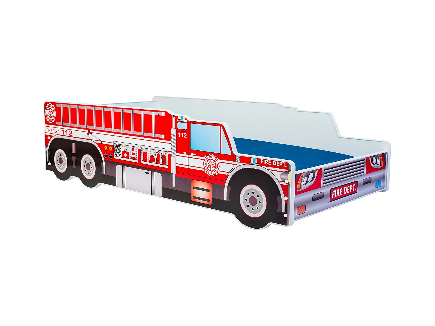 Lit Enfant RIKO KSB001 84x165x43 Rouge