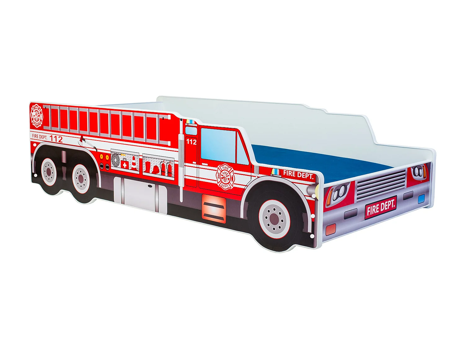 Lit Enfant RIKO KSB001 84x165x43 Rouge