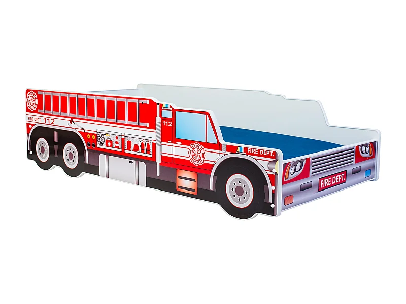 Kinderbett RIKO KSB015 74x146x38 Rot