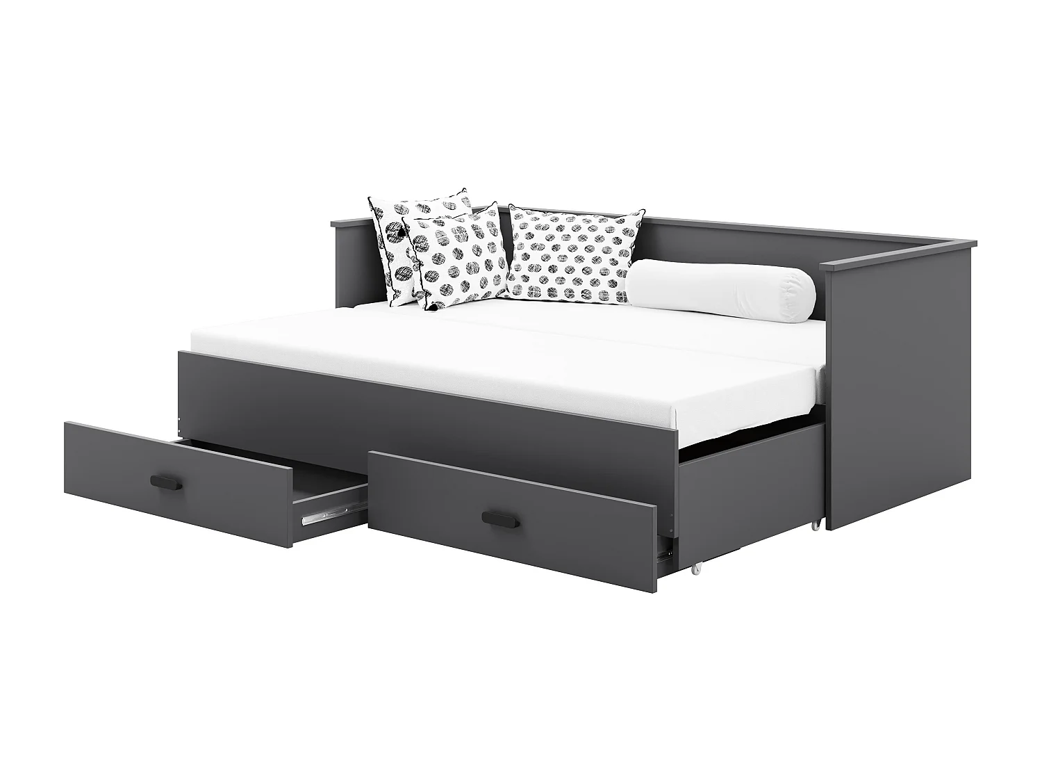 Lit Enfant HELIOS KSB003 86x205x75 Gris