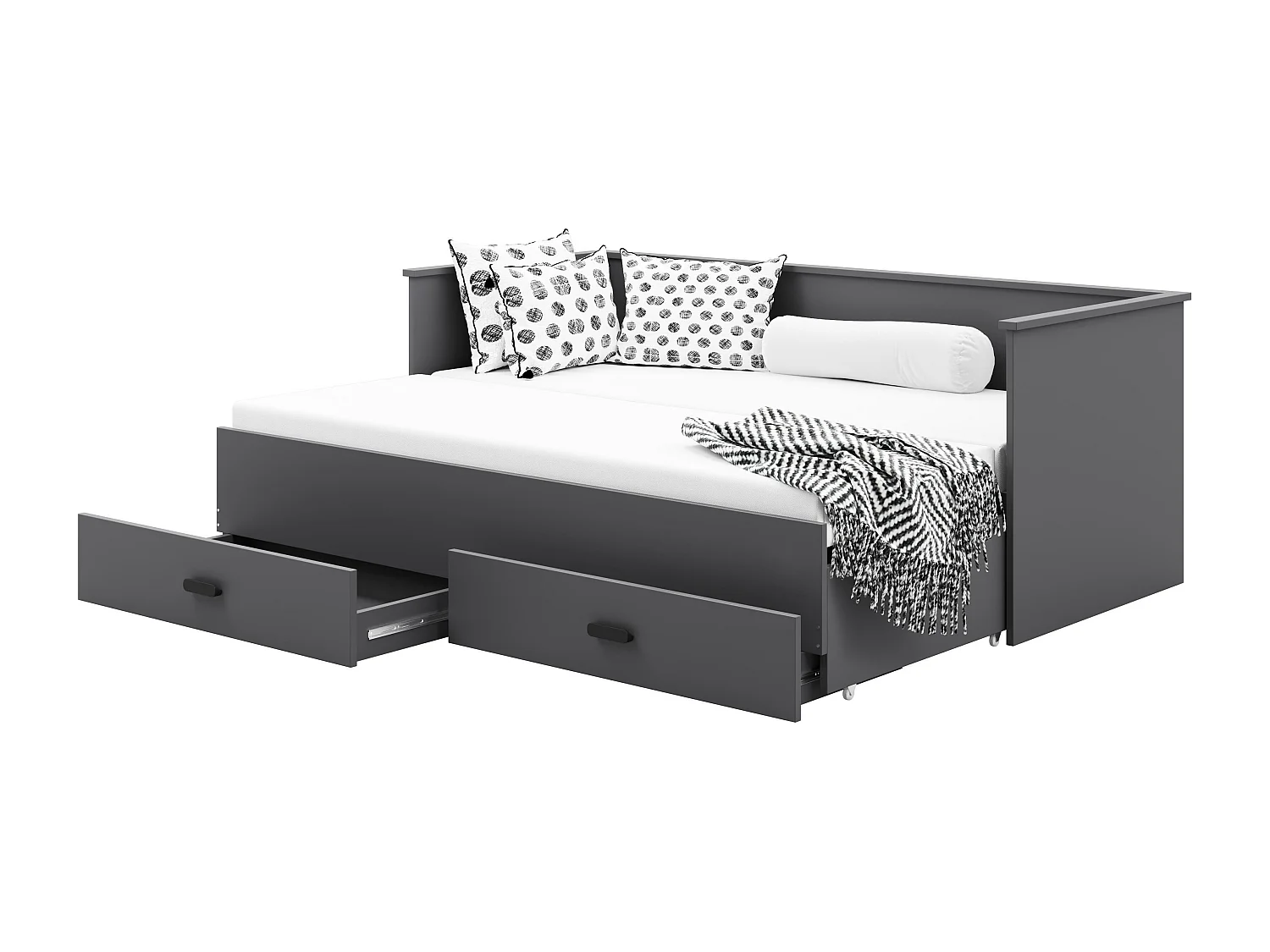 Lit Enfant HELIOS KSB003 86x205x75 Gris