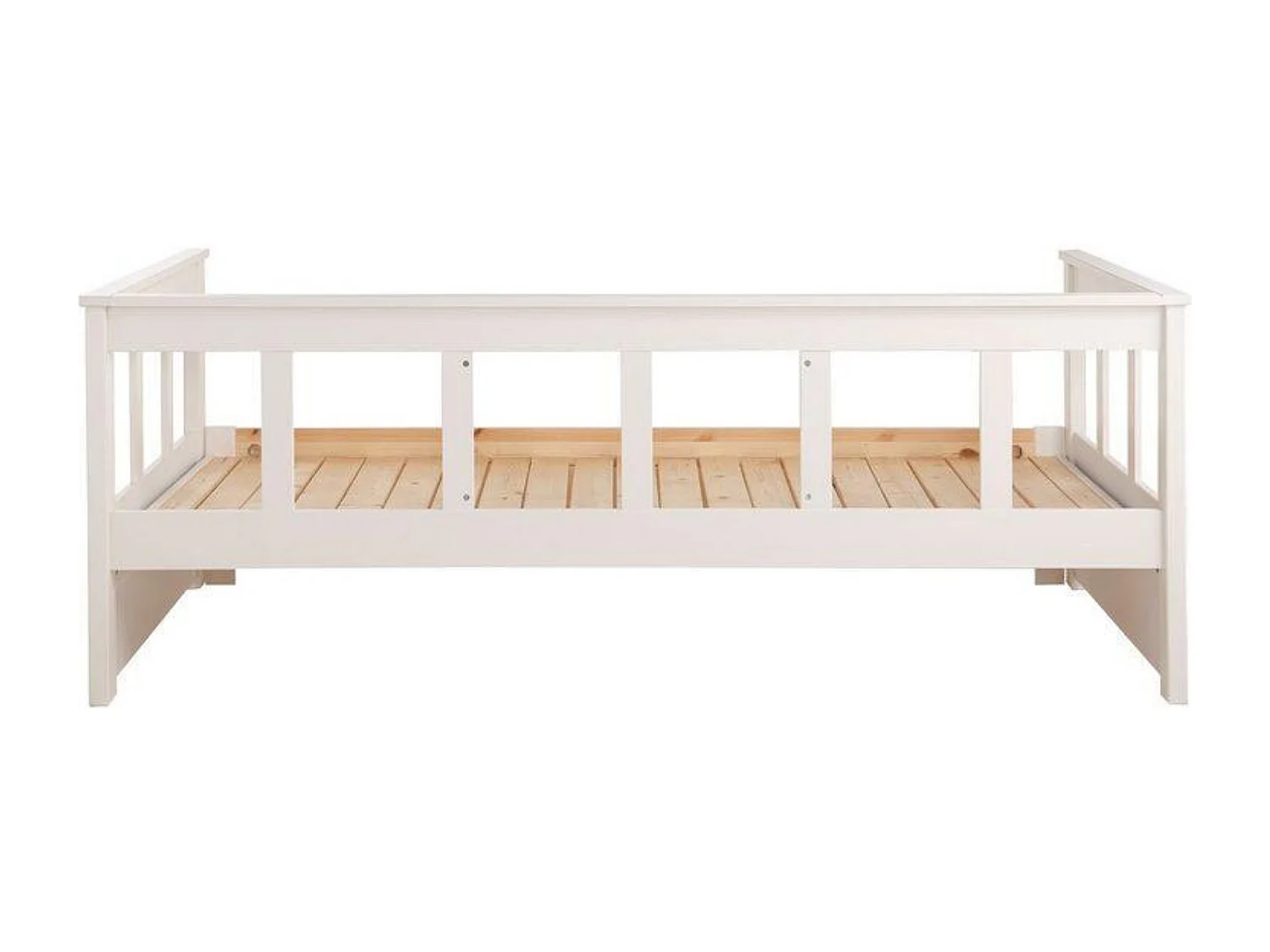 Cama de solteiro infantil PINO KSB005 90x200 cm Branco