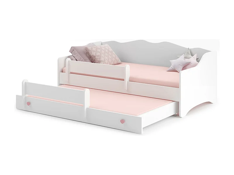 Bed EMMA KSB001 85x164x70 Wit