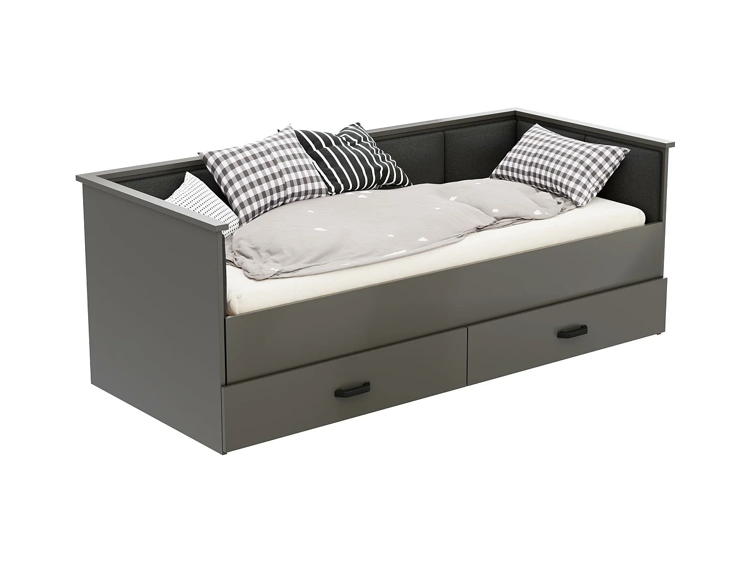Lit Enfant HELIOS KSB003 86x205x75 Gris