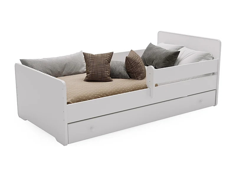 Lit Enfant MAX KSB001 85x164x63 Blanc