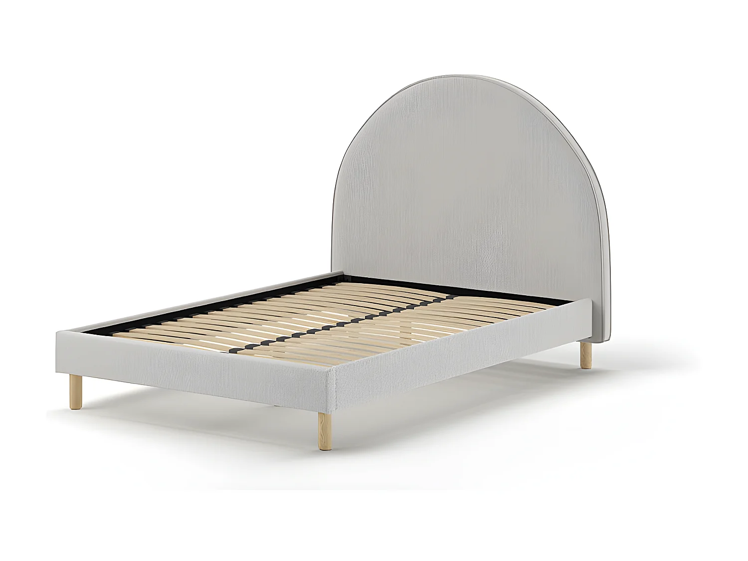 Bettrahmen MOON BF009 140x200 cm Grau