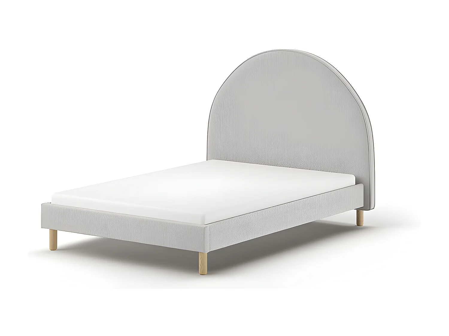 Bettrahmen MOON BF009 140x200 cm Grau