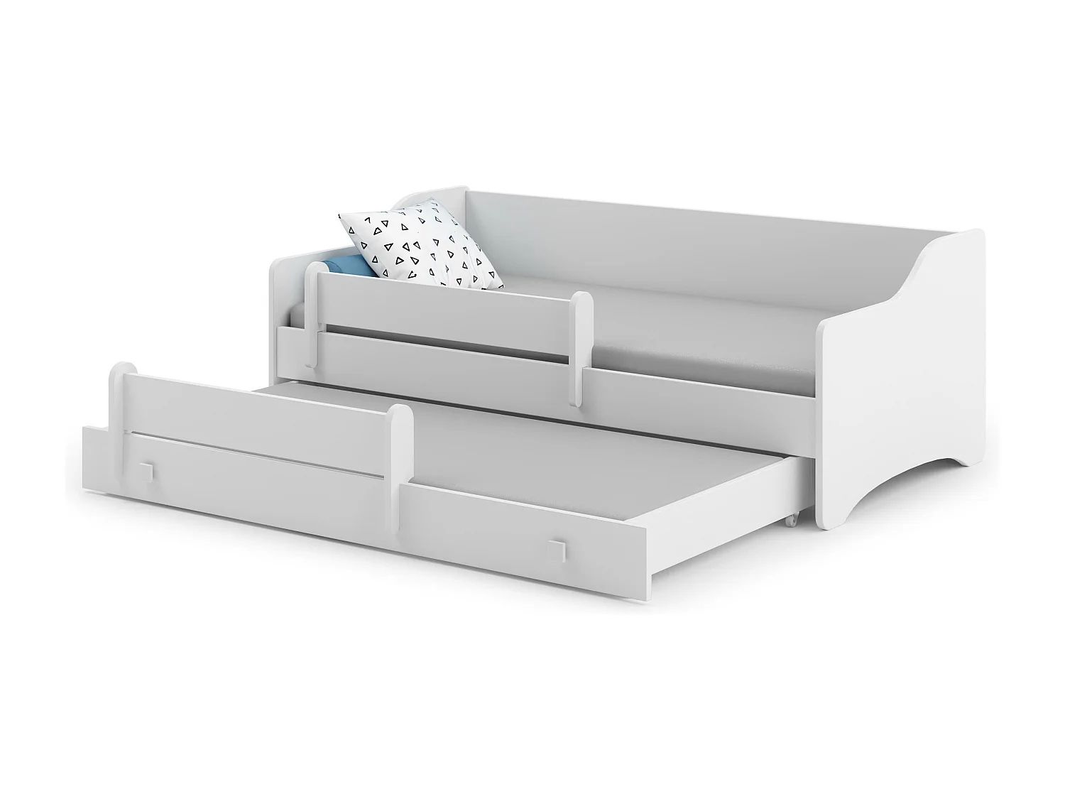 Lit Enfant ERYK KSB001 85x164x60 Blanc