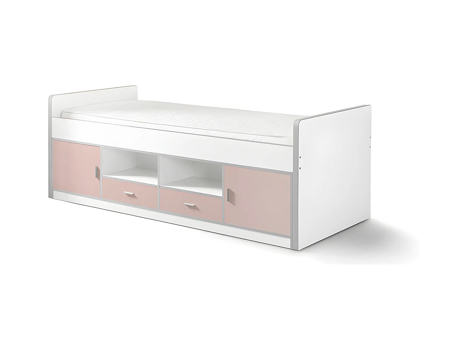 Lit Enfant BONNY KSB005 98x207x79 Rose