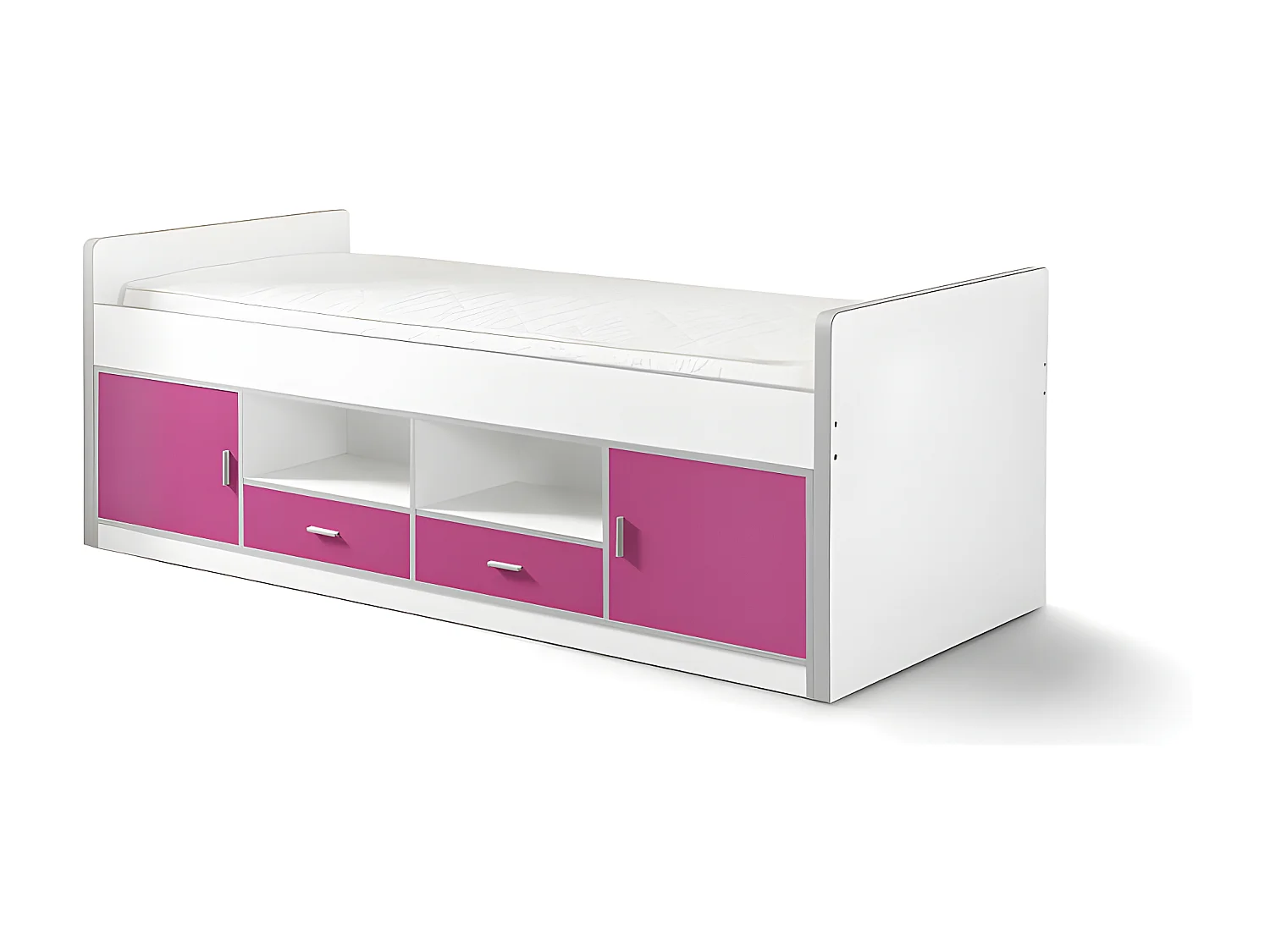 Letto Singolo BONNY KSB005 98x207x79 Rosa