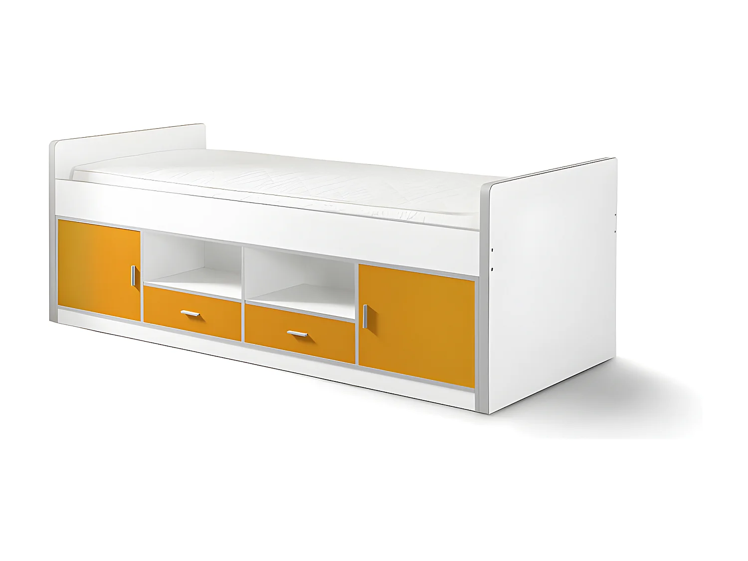 Letto Singolo BONNY KSB005 98x207x79 Arancione