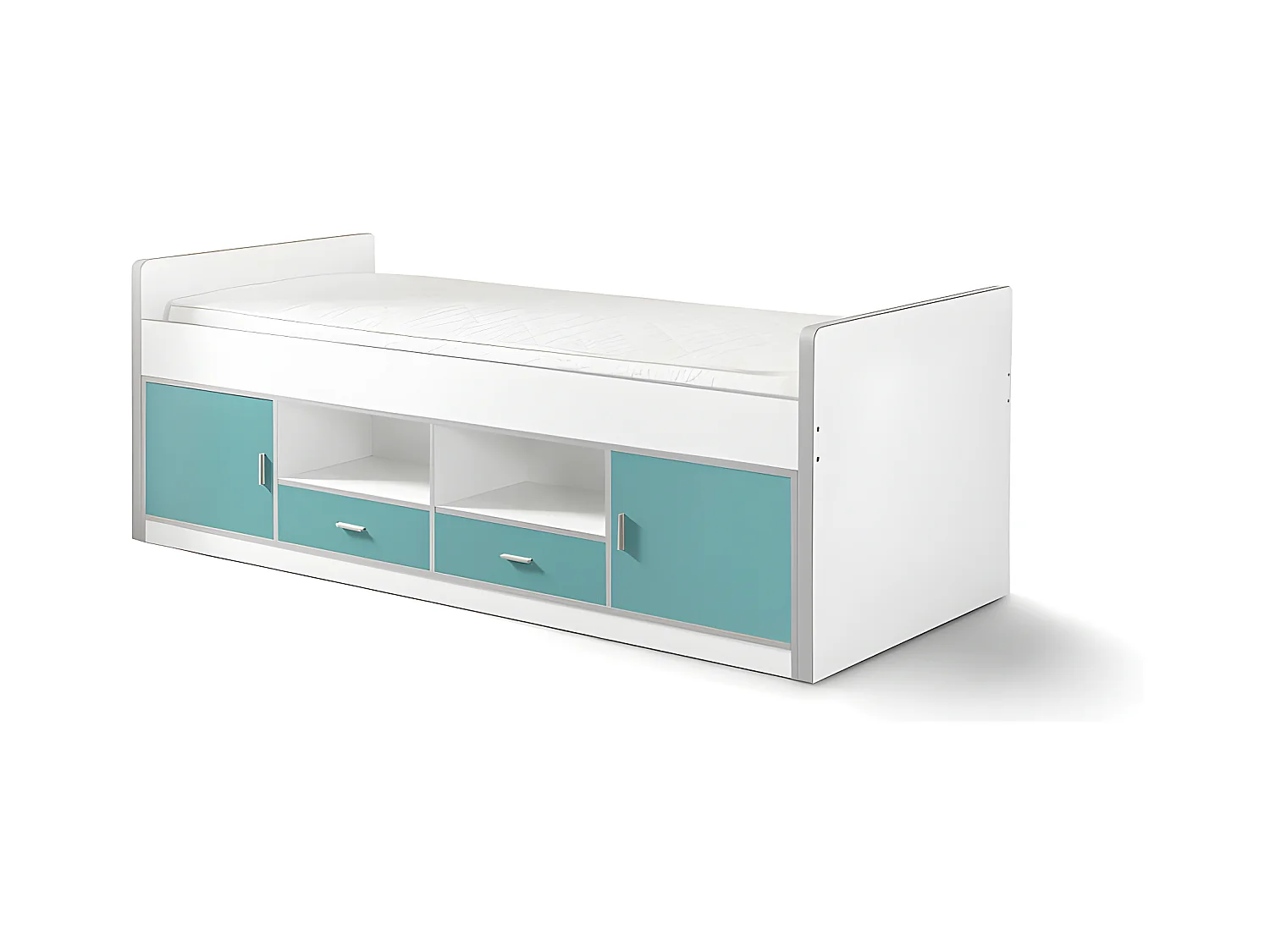 Bed BONNY KSB005 98x207x79 Blauw