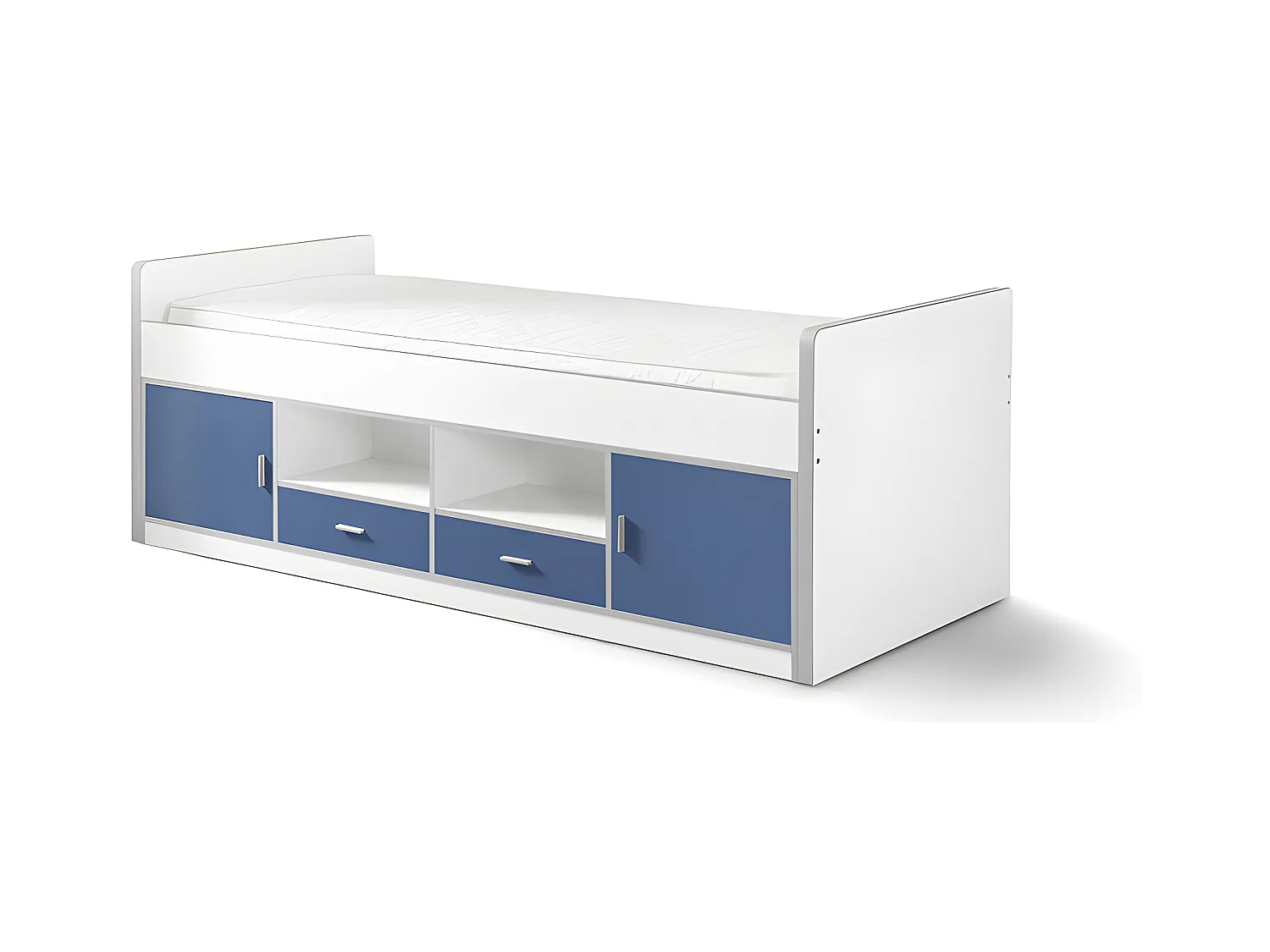 Bed BONNY KSB005 98x207x79 Blauw