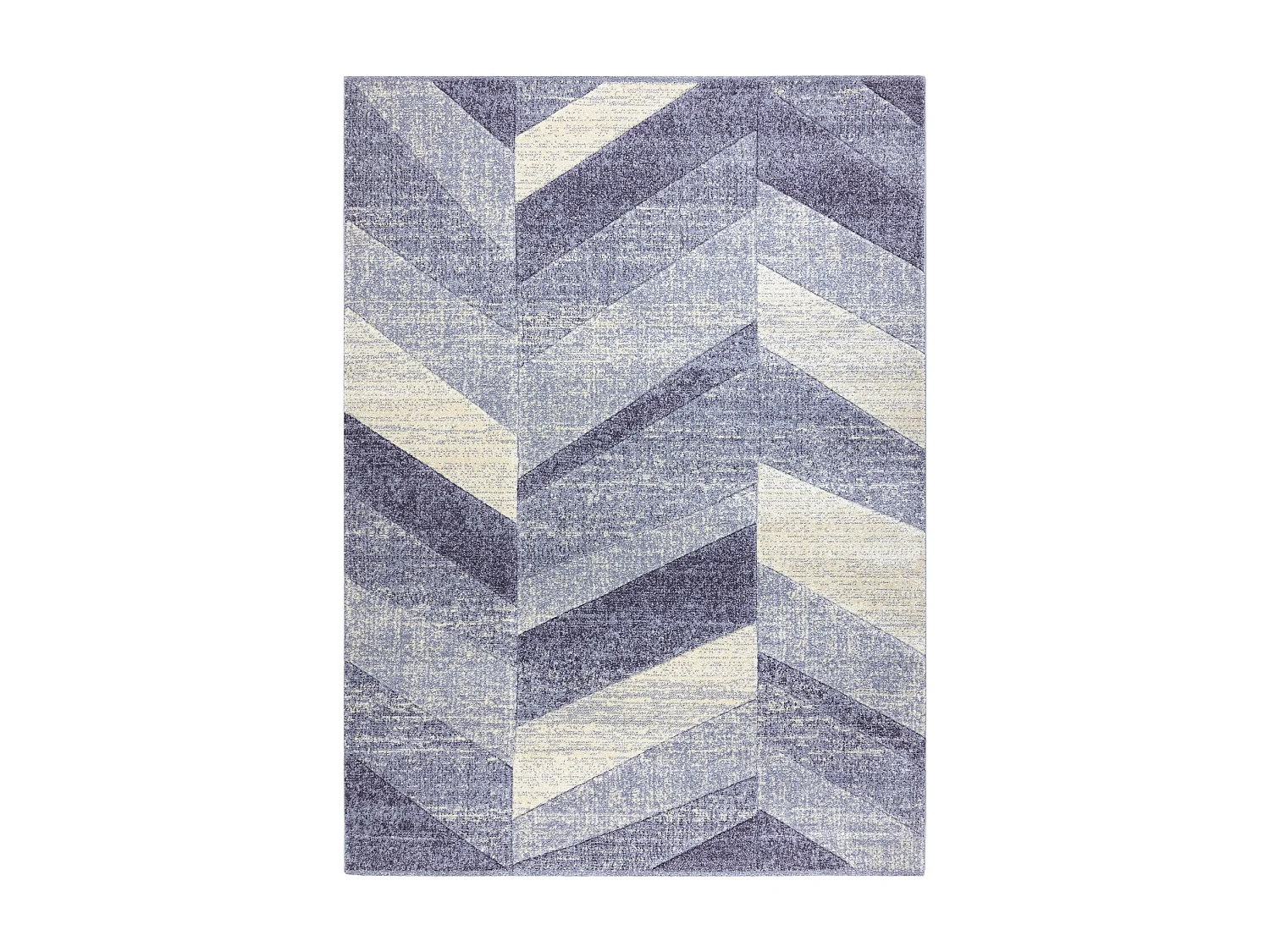 Tapis FEEL 5673/17944 chevrons beige/violet 80x150 cm