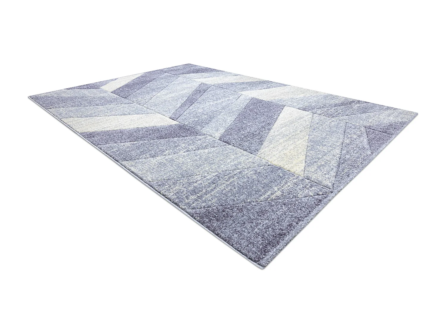 Tapis FEEL 5673/17944 chevrons beige/violet 80x150 cm
