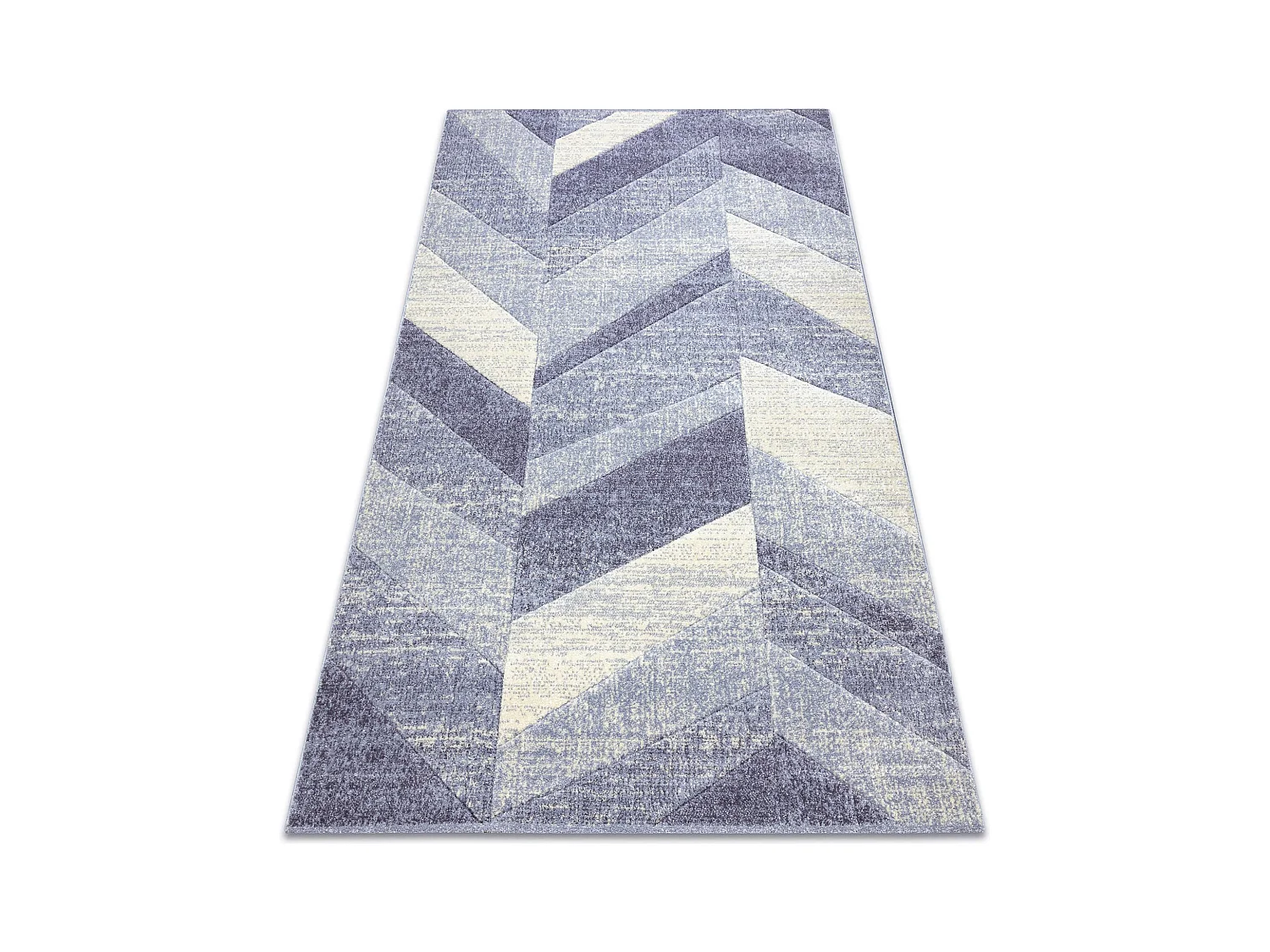 Tapis FEEL 5673/17944 chevrons beige/violet 140x190 cm