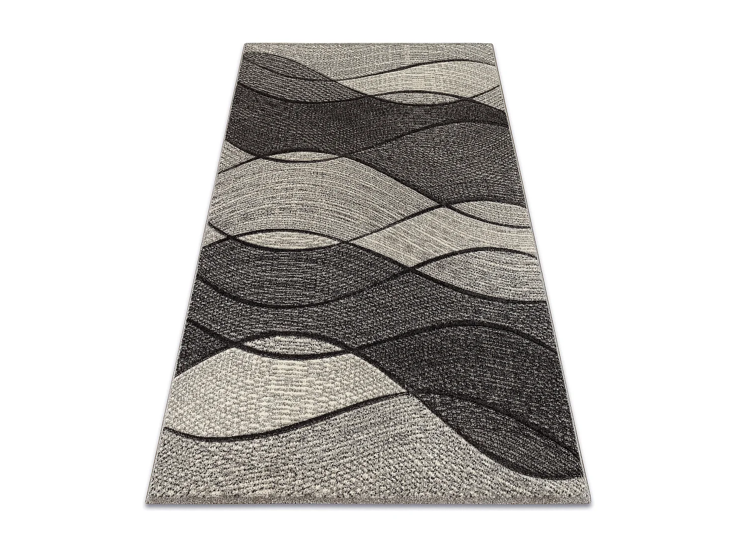 Dywan FEEL 5675/16811 FALE szary / antracyt / krem 80x150 cm