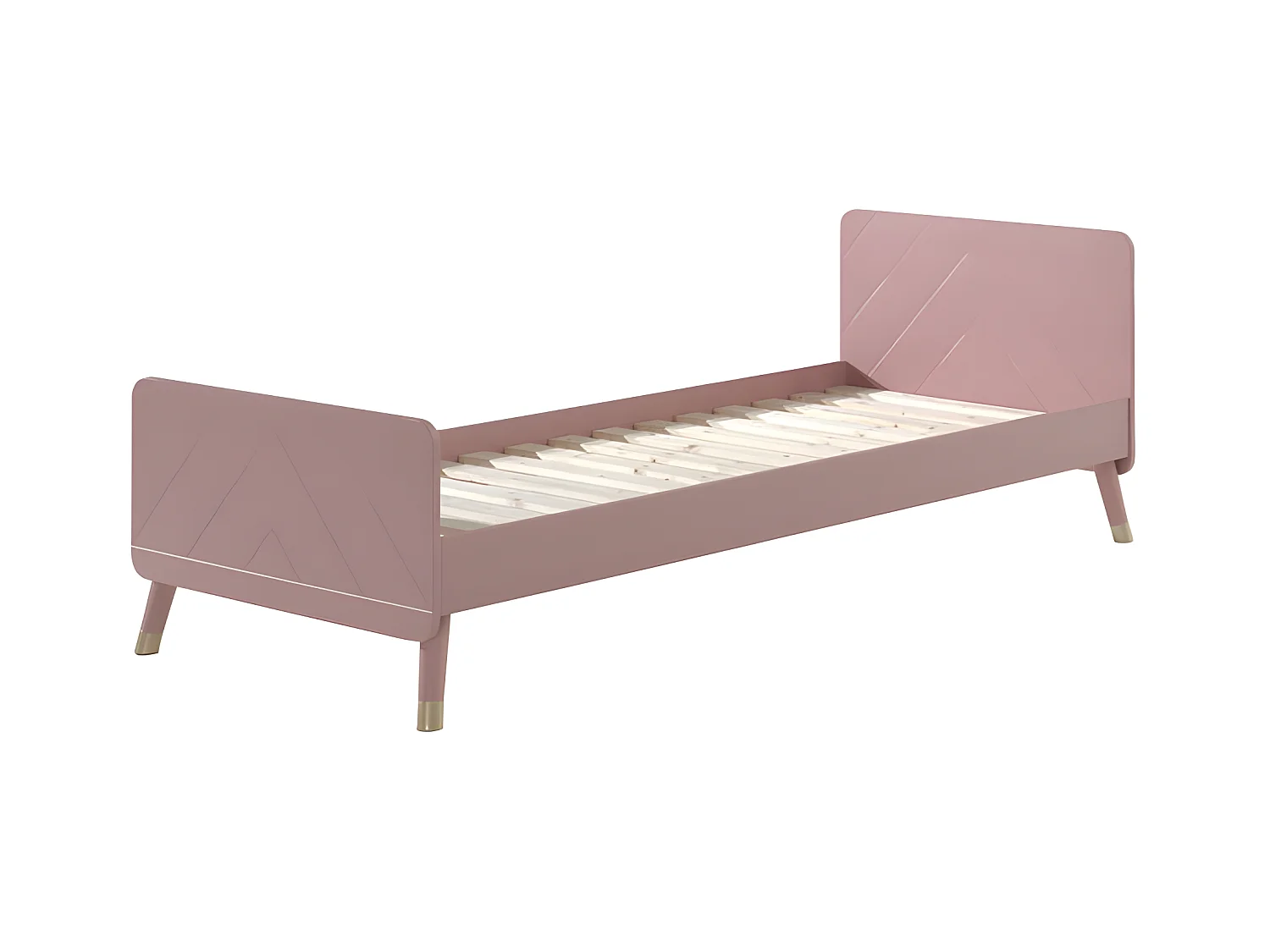 Lit Enfant BILLY KSB005 95x204x74 Rose