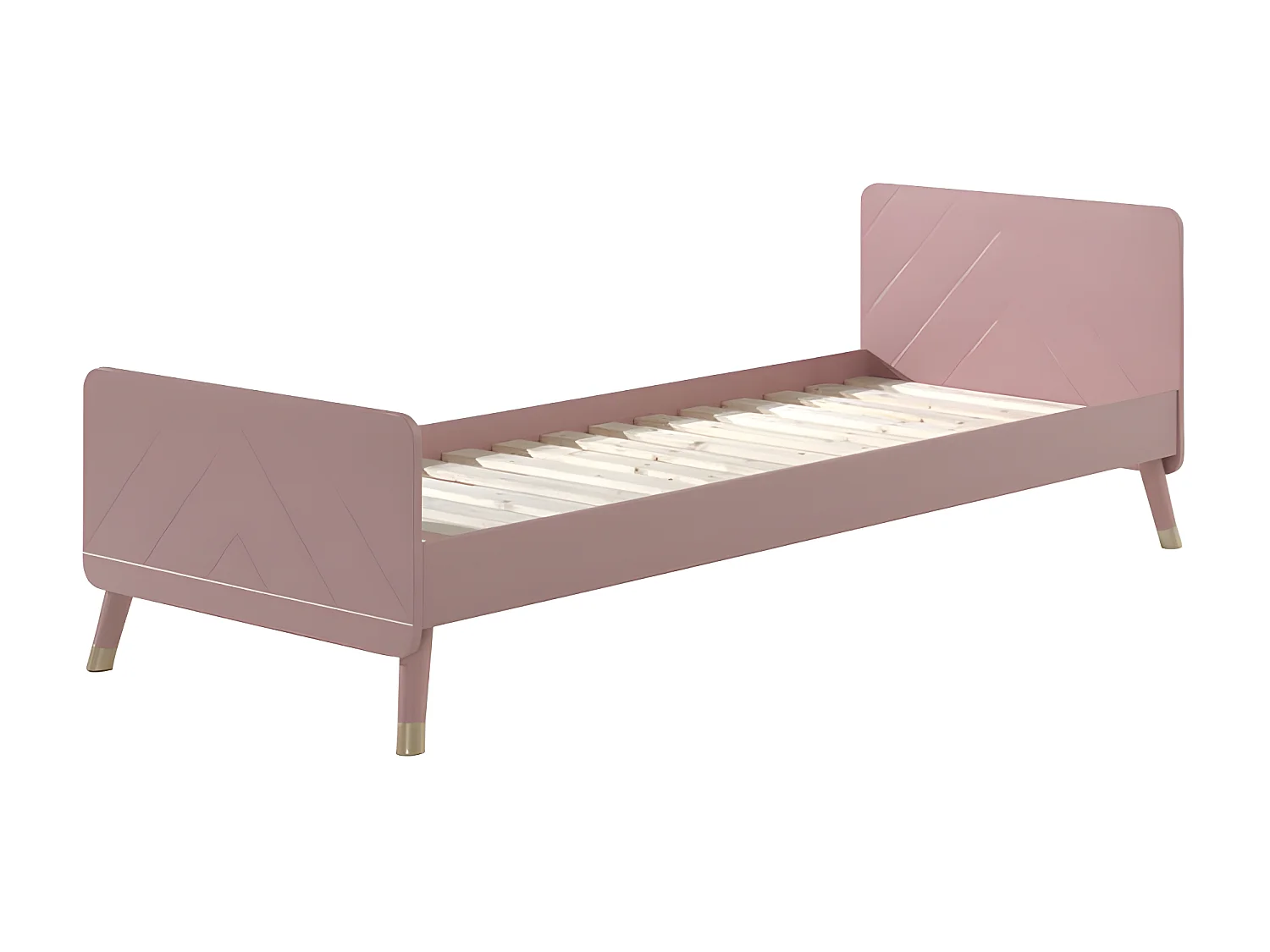 Lit Enfant BILLY KSB005 95x204x74 Rose