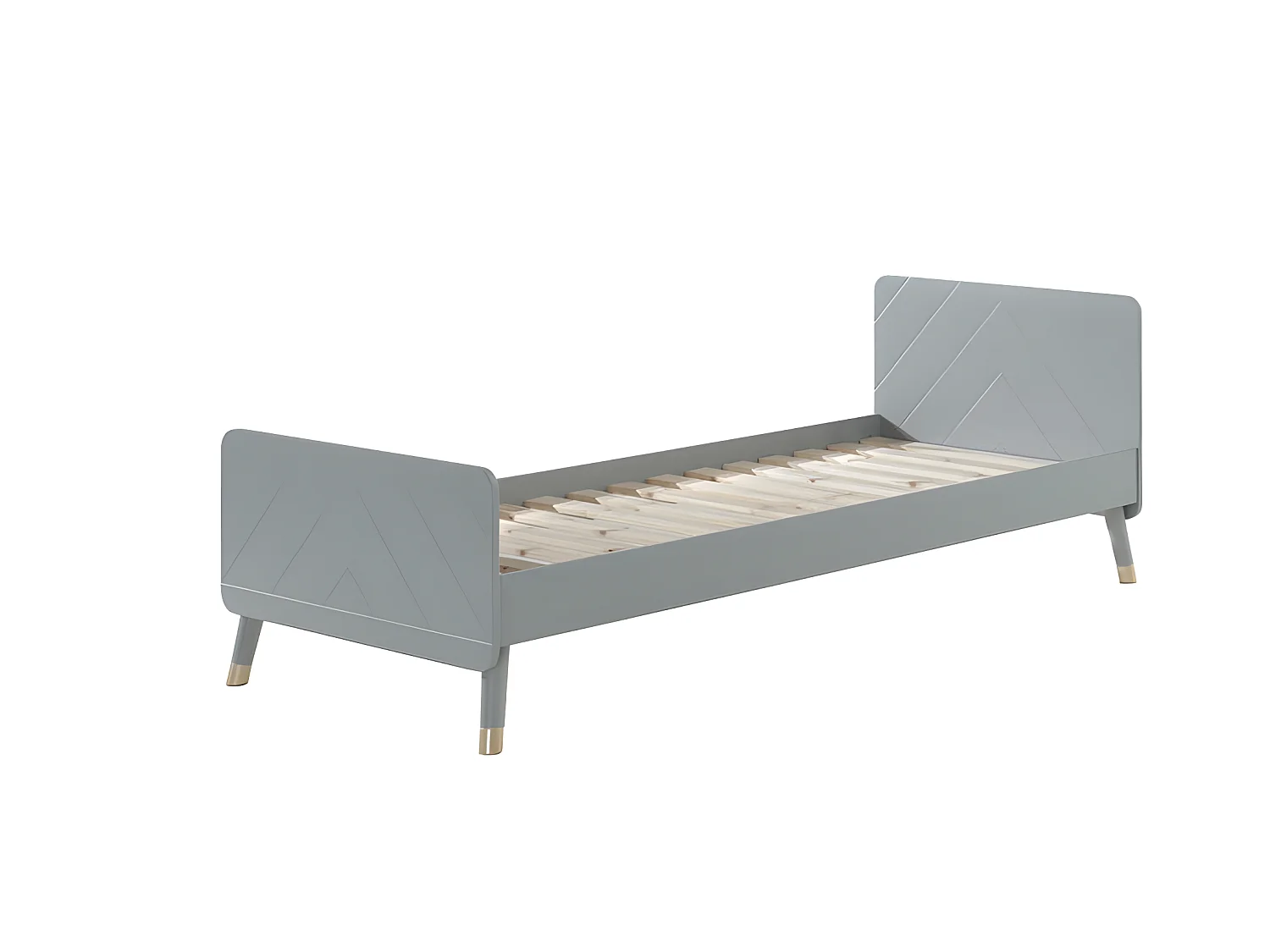 Lit Enfant BILLY KSB005 95x204x74 Gris