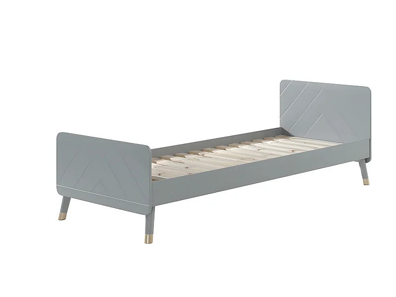 Lit Enfant BILLY KSB005 95x204x74 Gris