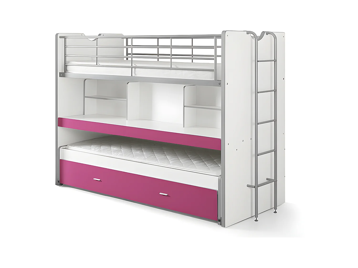 Lit Enfant BONNY KSB005 102x222x161 Rose