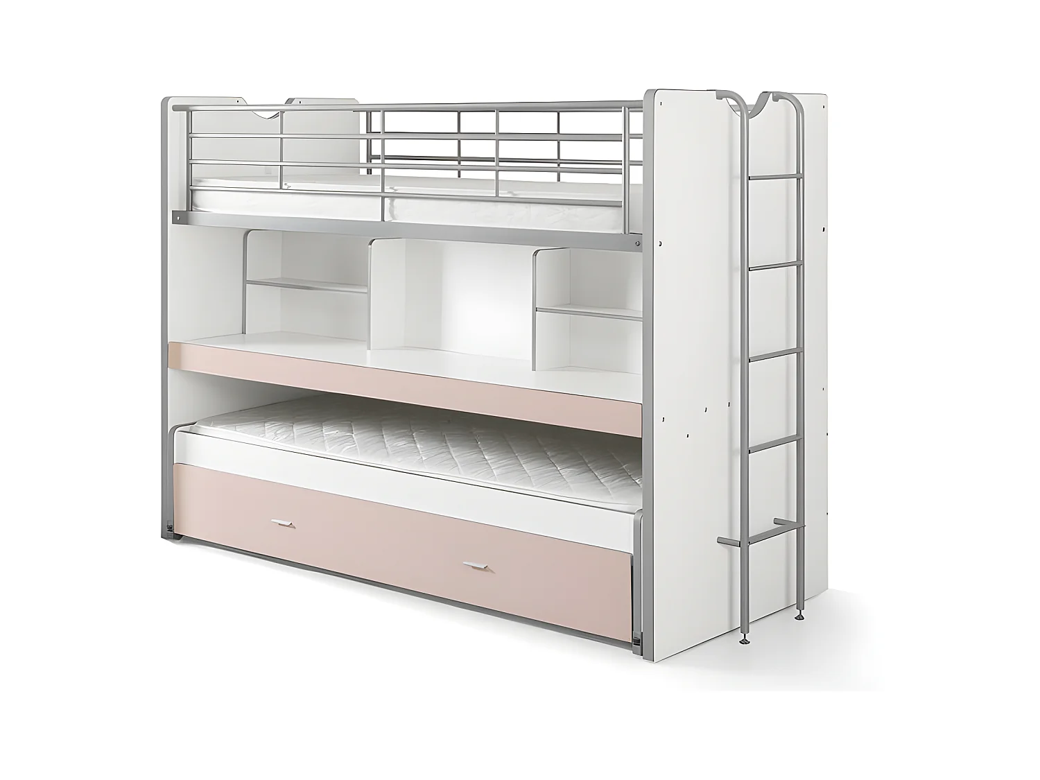 Lit Enfant BONNY KSB005 102x222x161 Rose