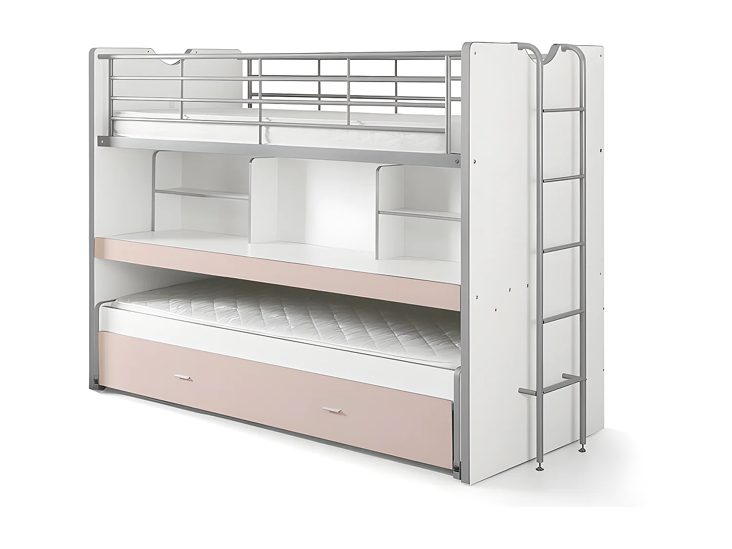 Lit Enfant BONNY KSB005 102x222x161 Rose