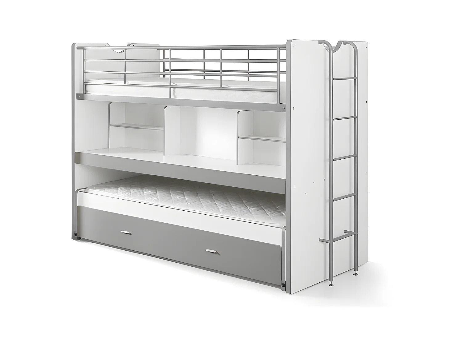Lit Enfant BONNY KSB005 102x222x161 Gris