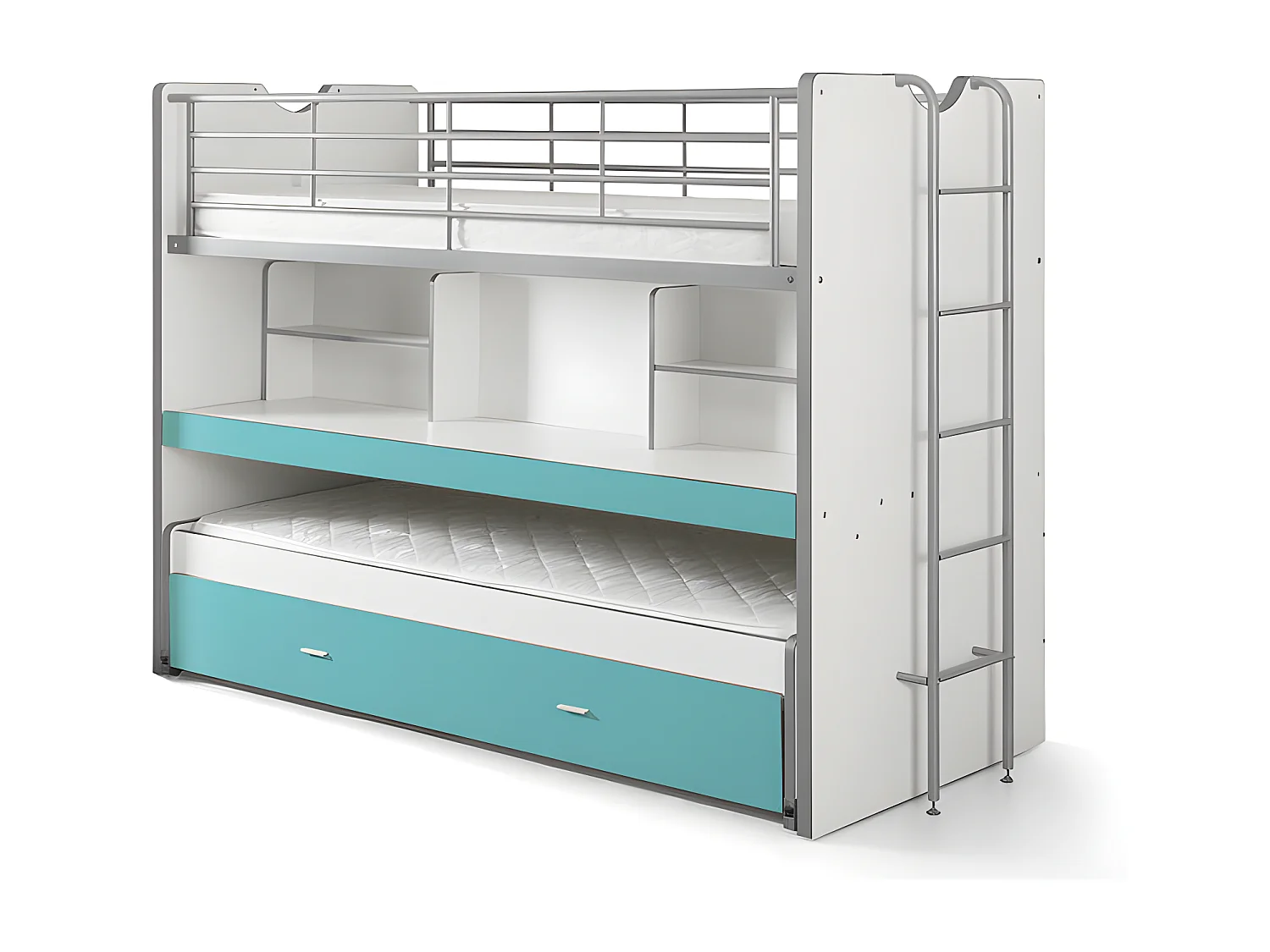 Cama Infantil BONNY KSB005 102x222x161 Azul