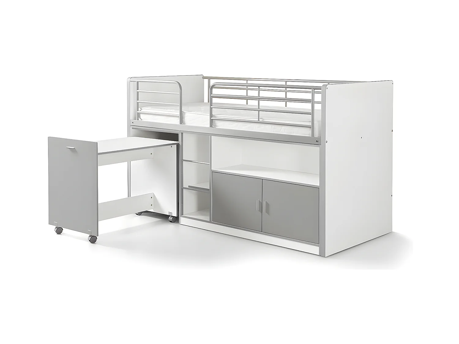 Lit Enfant BONNY KSB005 96x207x121 Gris