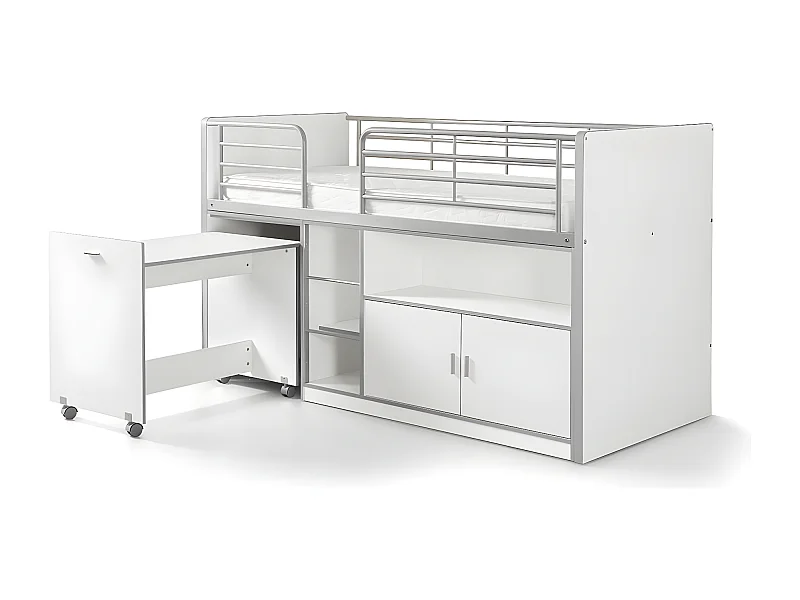 Bed BONNY KSB005 96x207x121 Wit