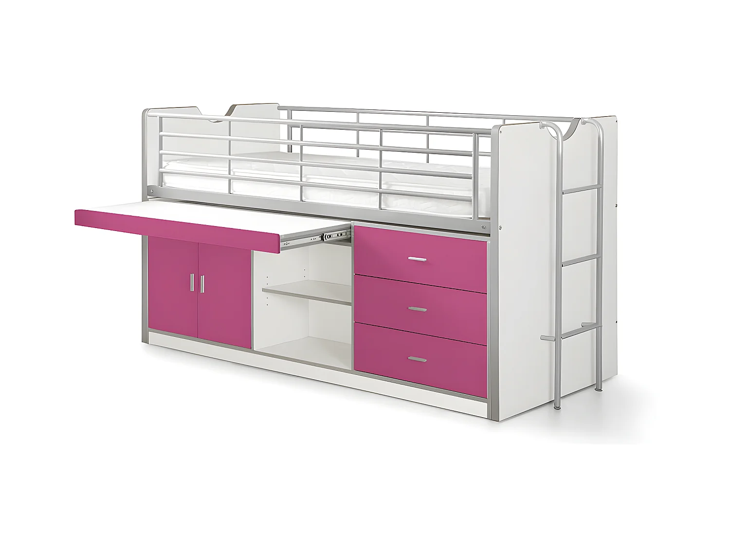 Lit Enfant BONNY KSB005 96x207x116 Rose