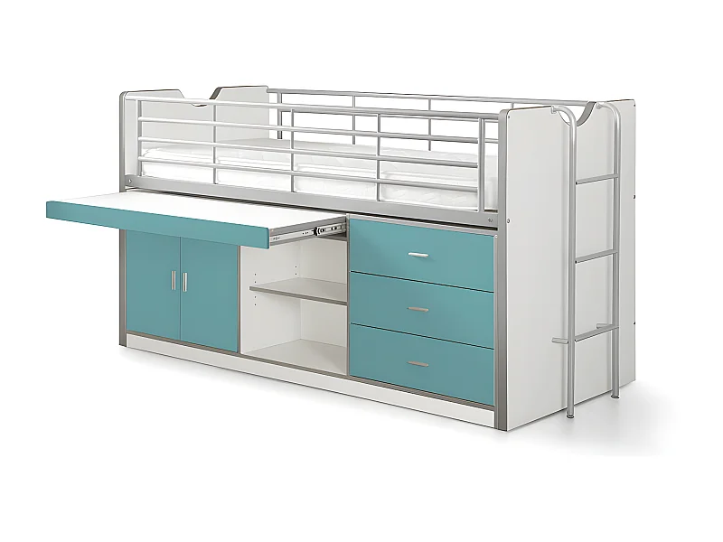 Bed BONNY KSB005 96x207x116 Blauw