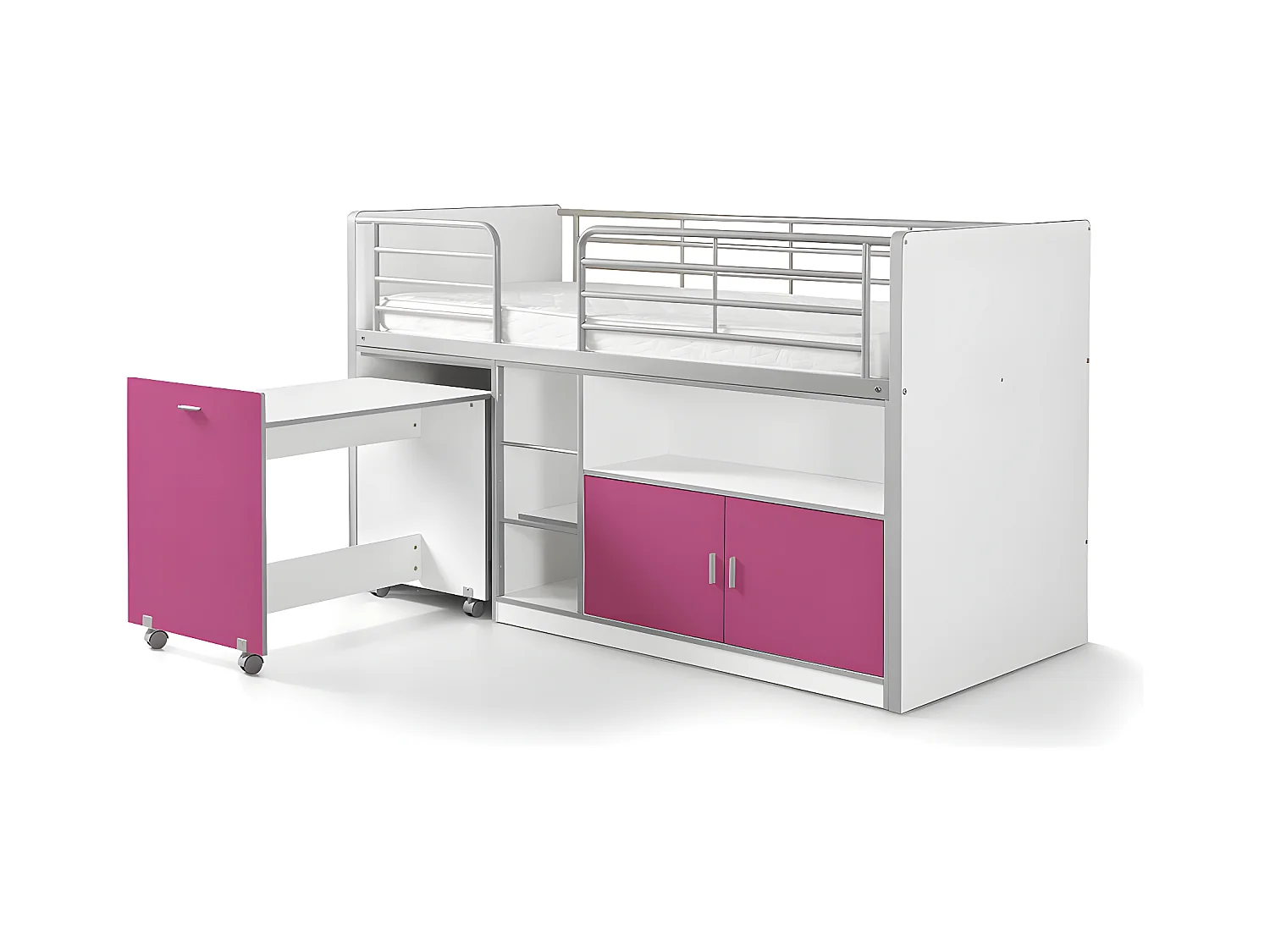 Lit Enfant BONNY KSB005 96x207x121 Rose