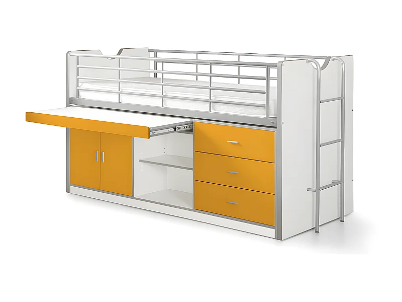 Lit Enfant BONNY KSB005 96x207x116 Naturel foncé