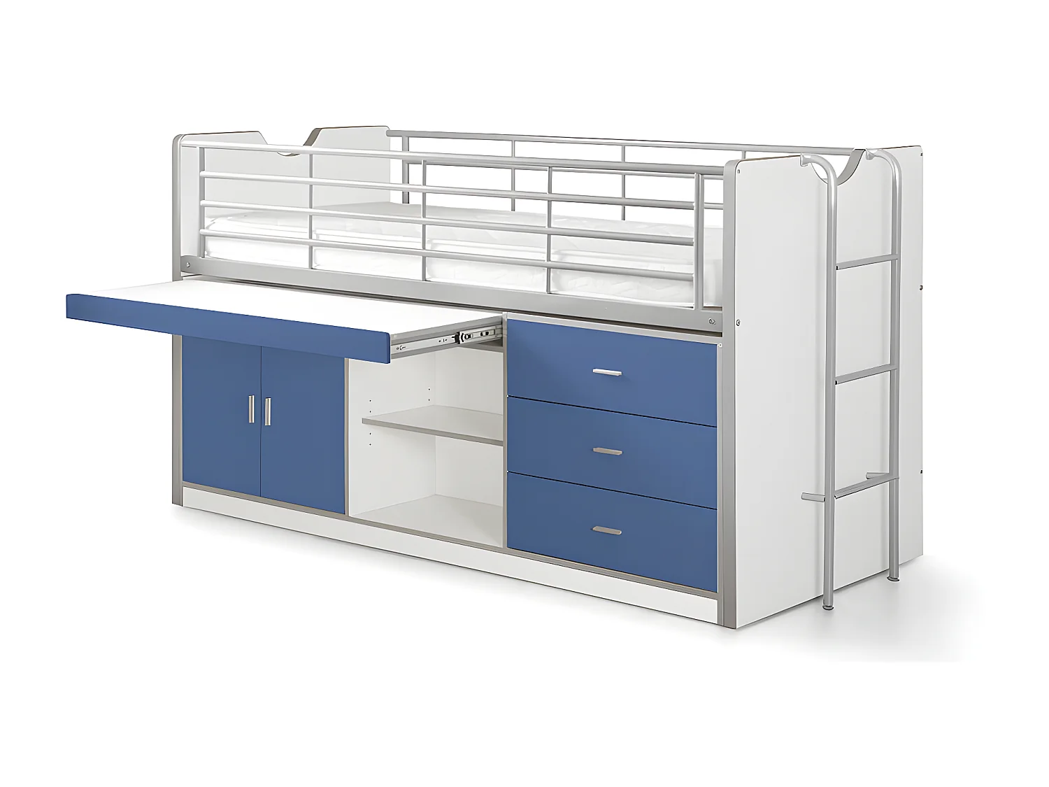 Letto Singolo BONNY KSB005 96x207x116 Blu